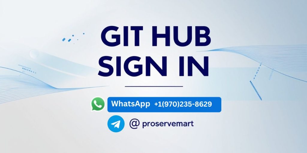 git hub sign in