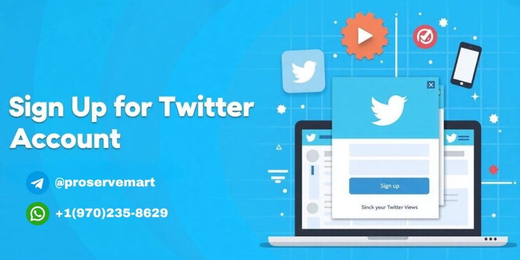 Sign up for Twitter Account