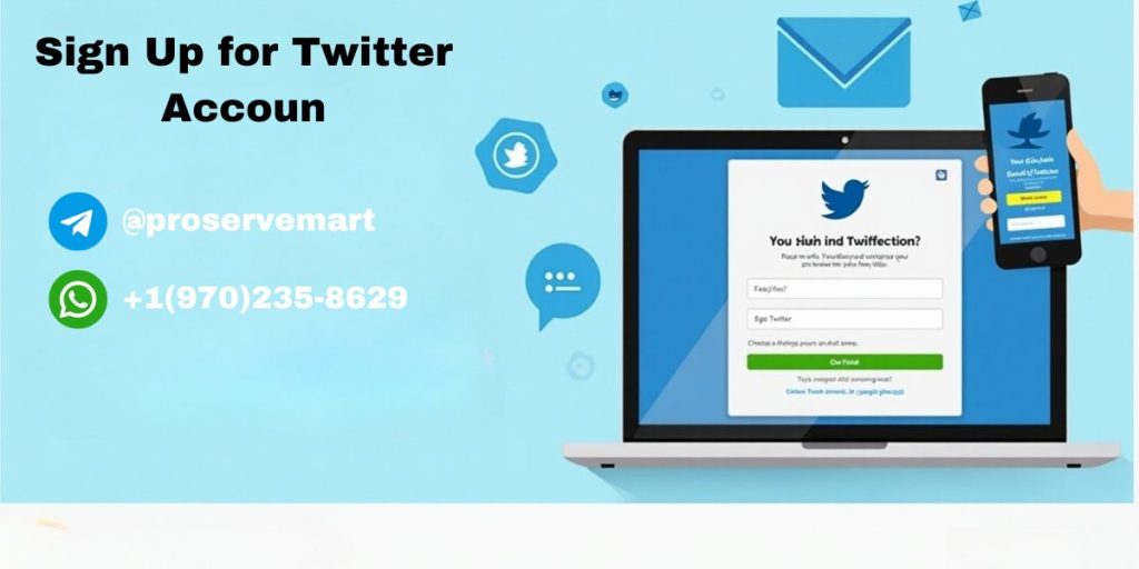 Sign up for Twitter Account