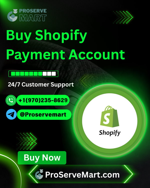 Buy Shopify Payment Account